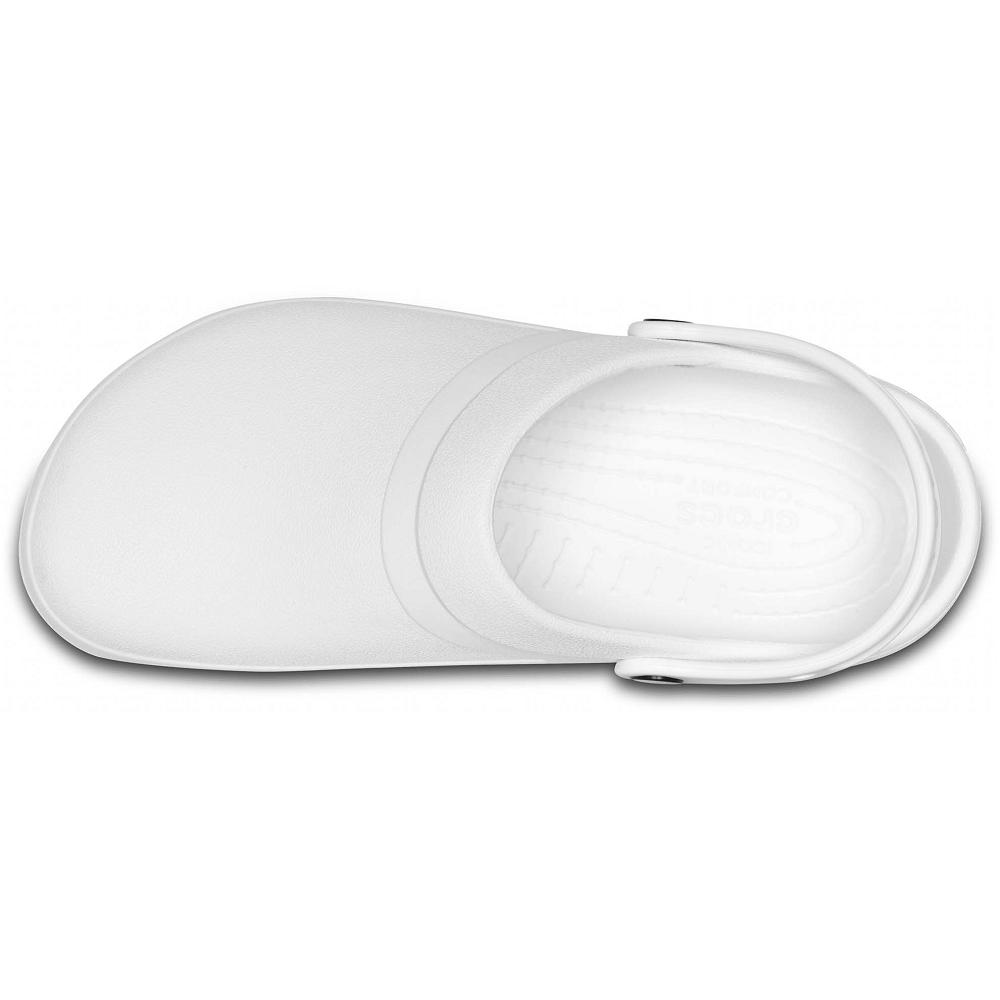 Chaussures Crocs Specialist II Clog Homme Blanche | France 0656YXFU